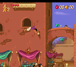 Aladdin (Spain) In game screenshot